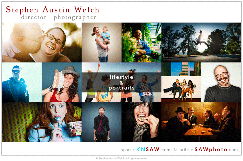 Stephen Austin Welch director photographer sawphoto website home