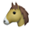 emoji horse face
