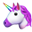 emoji unicorn face