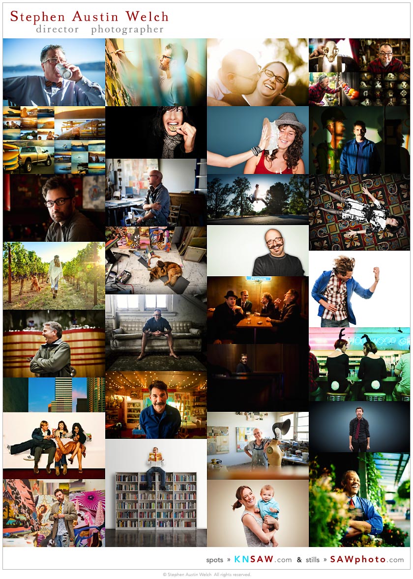 stephen austin welch director photographer sawphoto knsaw lifestyle and portrait collage 01