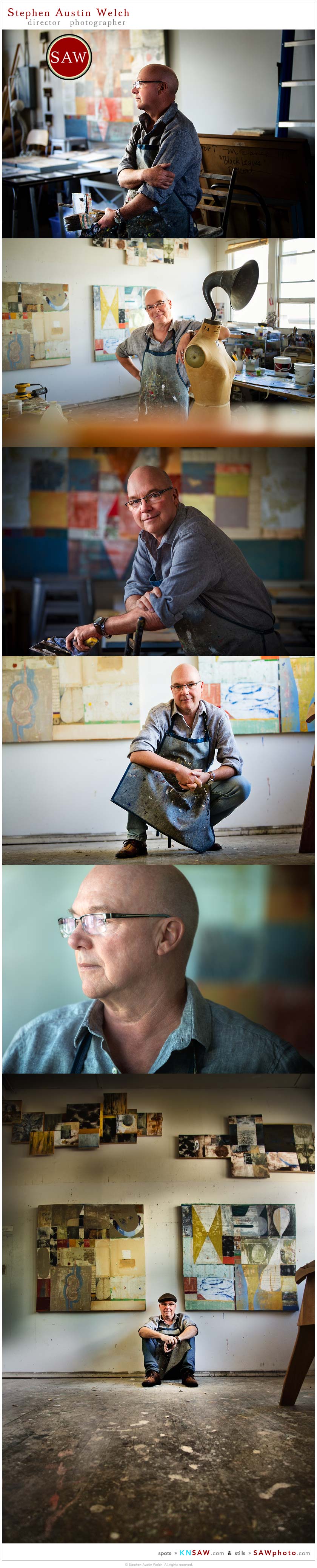 stephen austin welch director photographer sawphoto knsaw artist portraits Mark Eanes