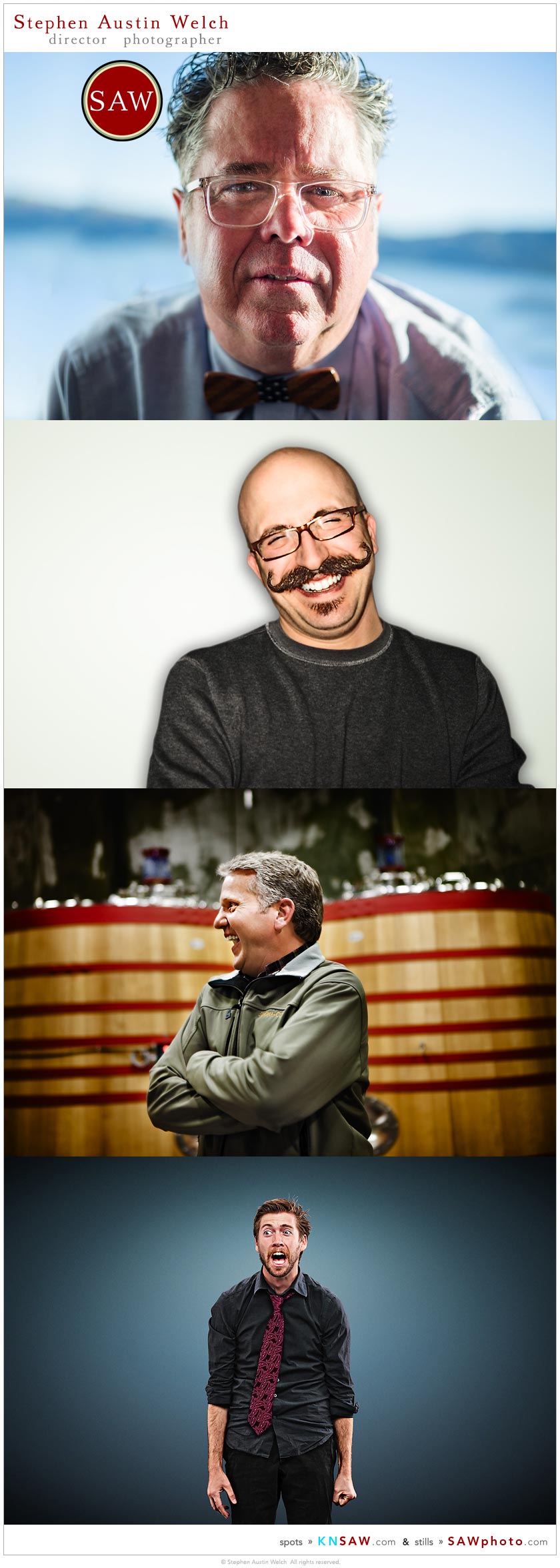 stephen austin welch director photographer sawphoto knsaw artist portraits Anthony riggs