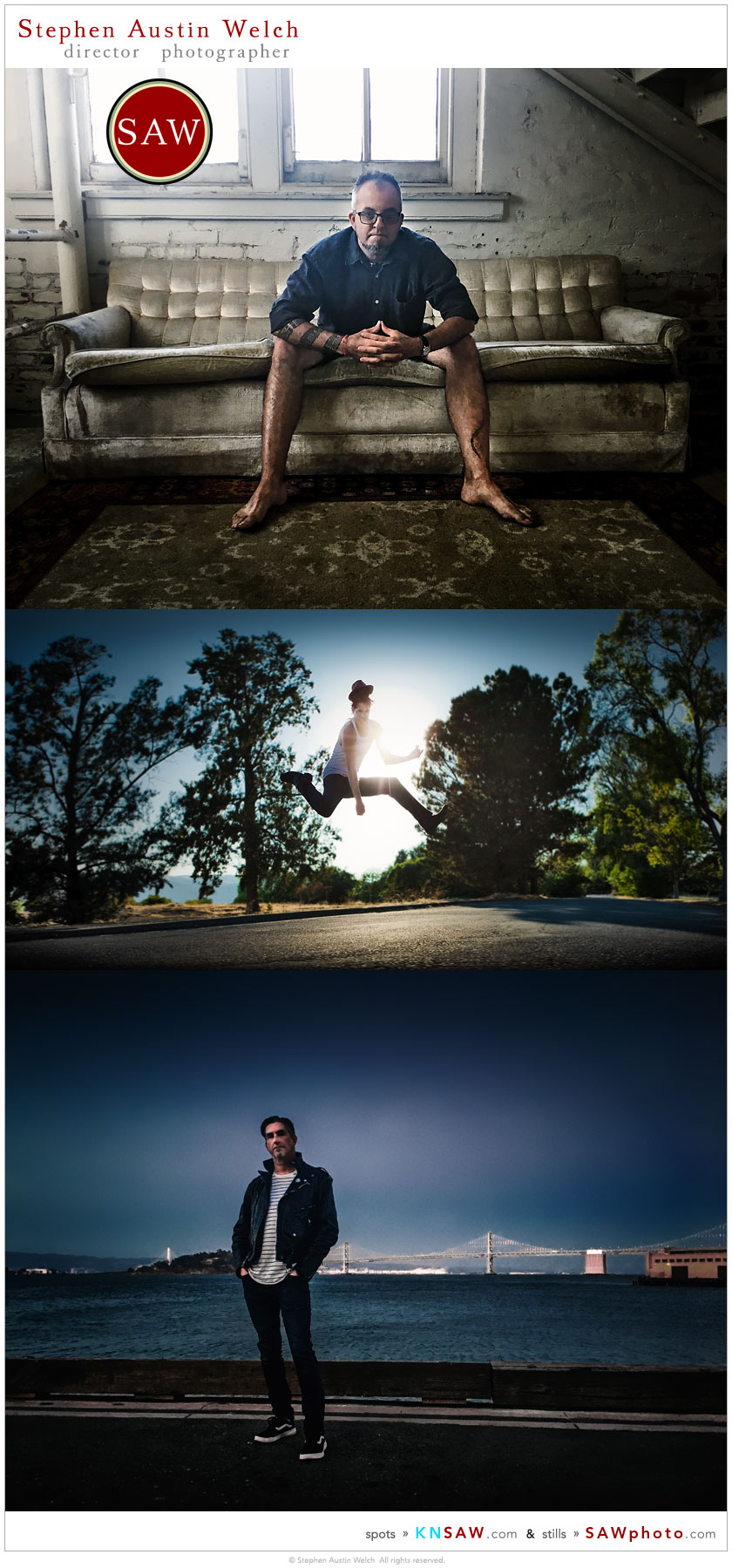 stephen austin welch director photographer sawphoto knsaw artist portrait triptych 001