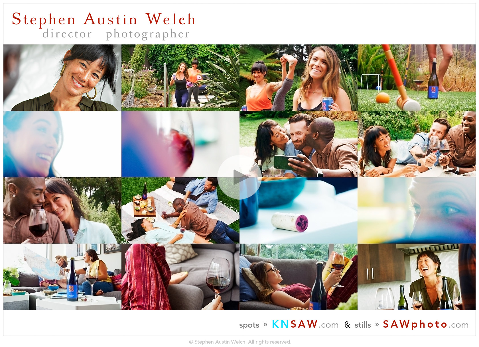 stephen austin welch director photographer sawphoto knsaw saw baca wines pairs well with friends collage 01